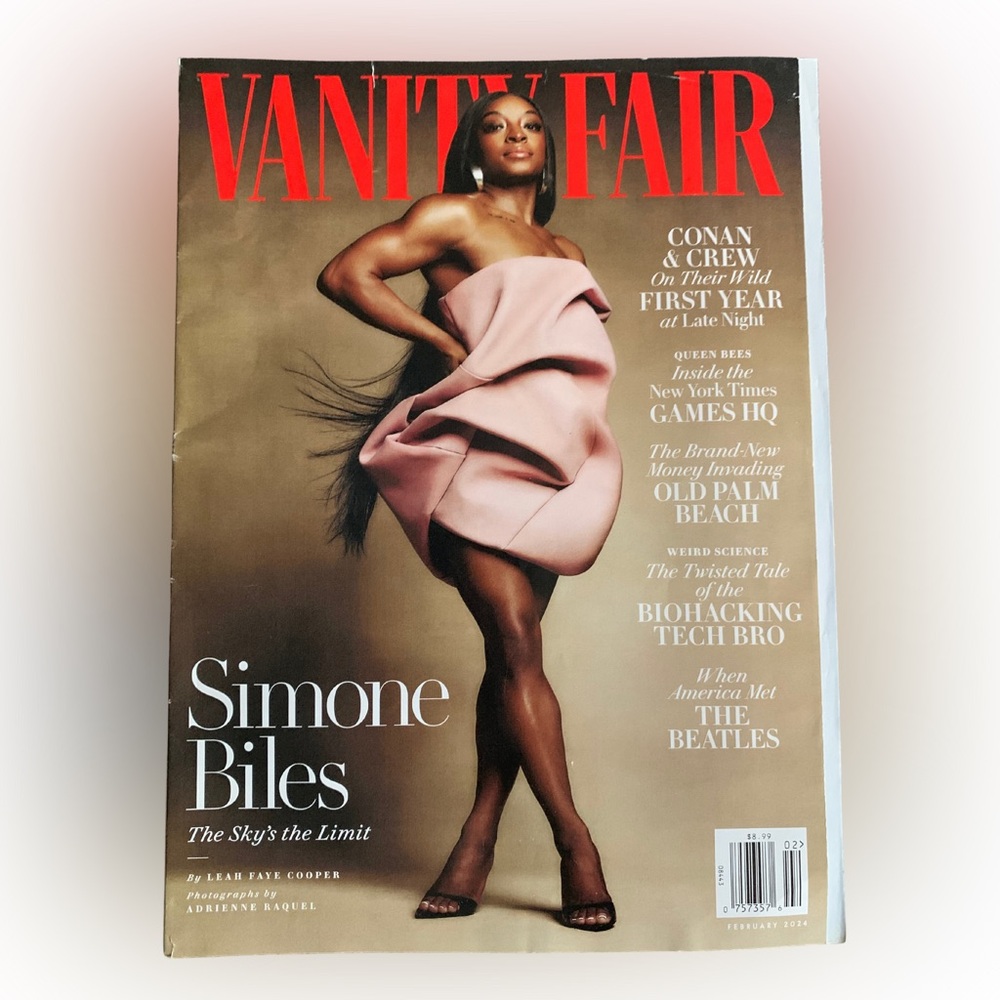 Vanity Fair Magazine Simone Biles Cover February 2024 BRAND NEW